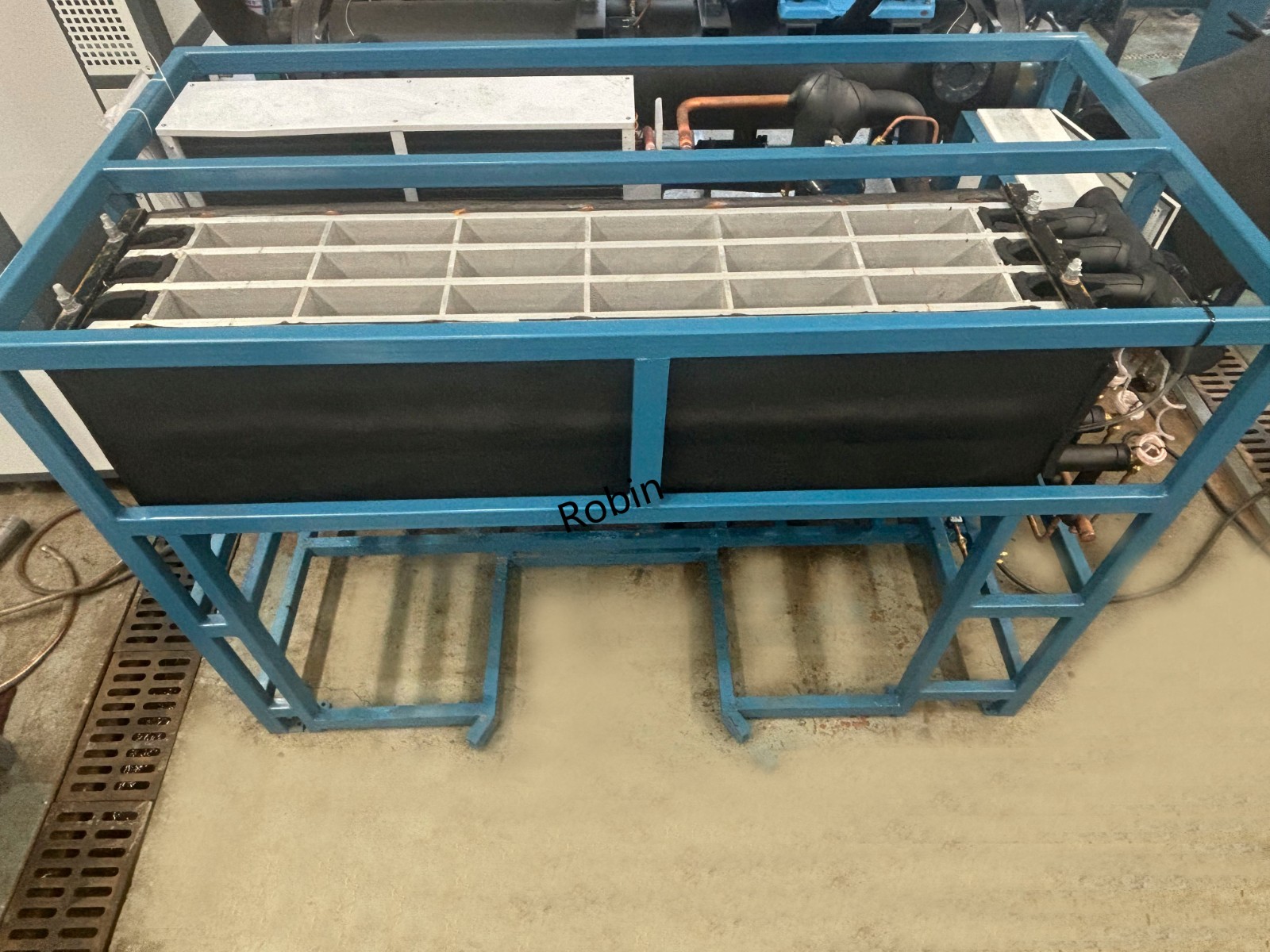 Máquina de hielo en bloques