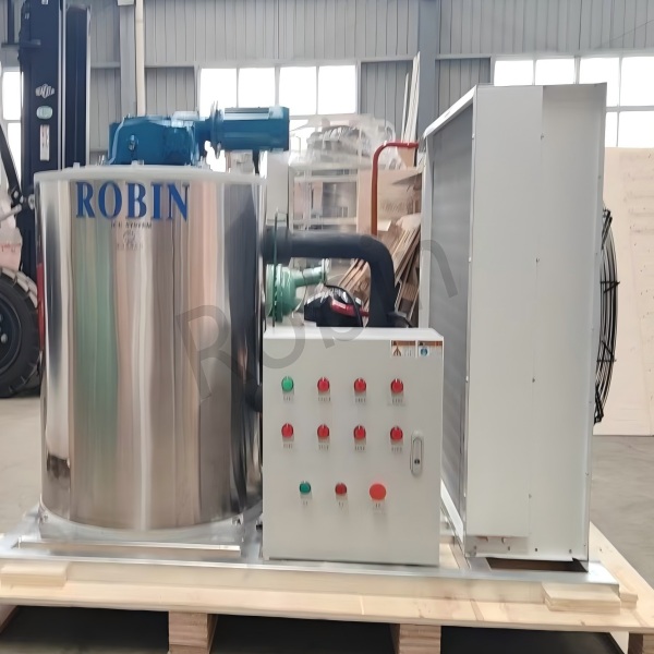 Production of 2-ton Flake Ice Machine Customised for US Client Successfully Completed