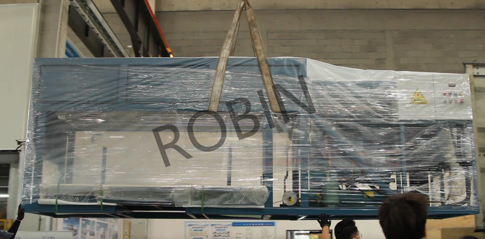 Direct-cooled block ice machine Direct-cooled block ice machine