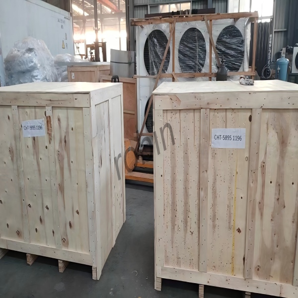 Two 1.5-ton flake ice machines successfully shipped to Tajikistan client