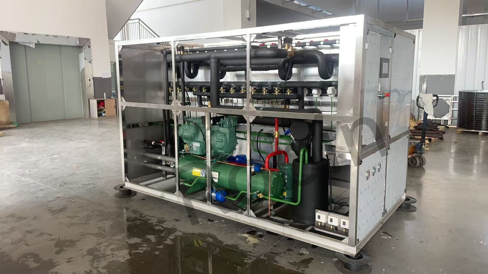 Máquina de hielo en cubitos de 5 t