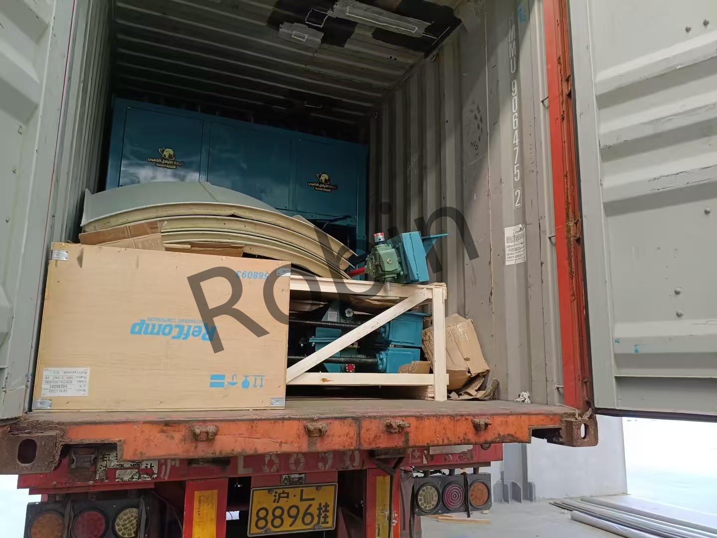 ​ Máquina industrial de hielo en bloques