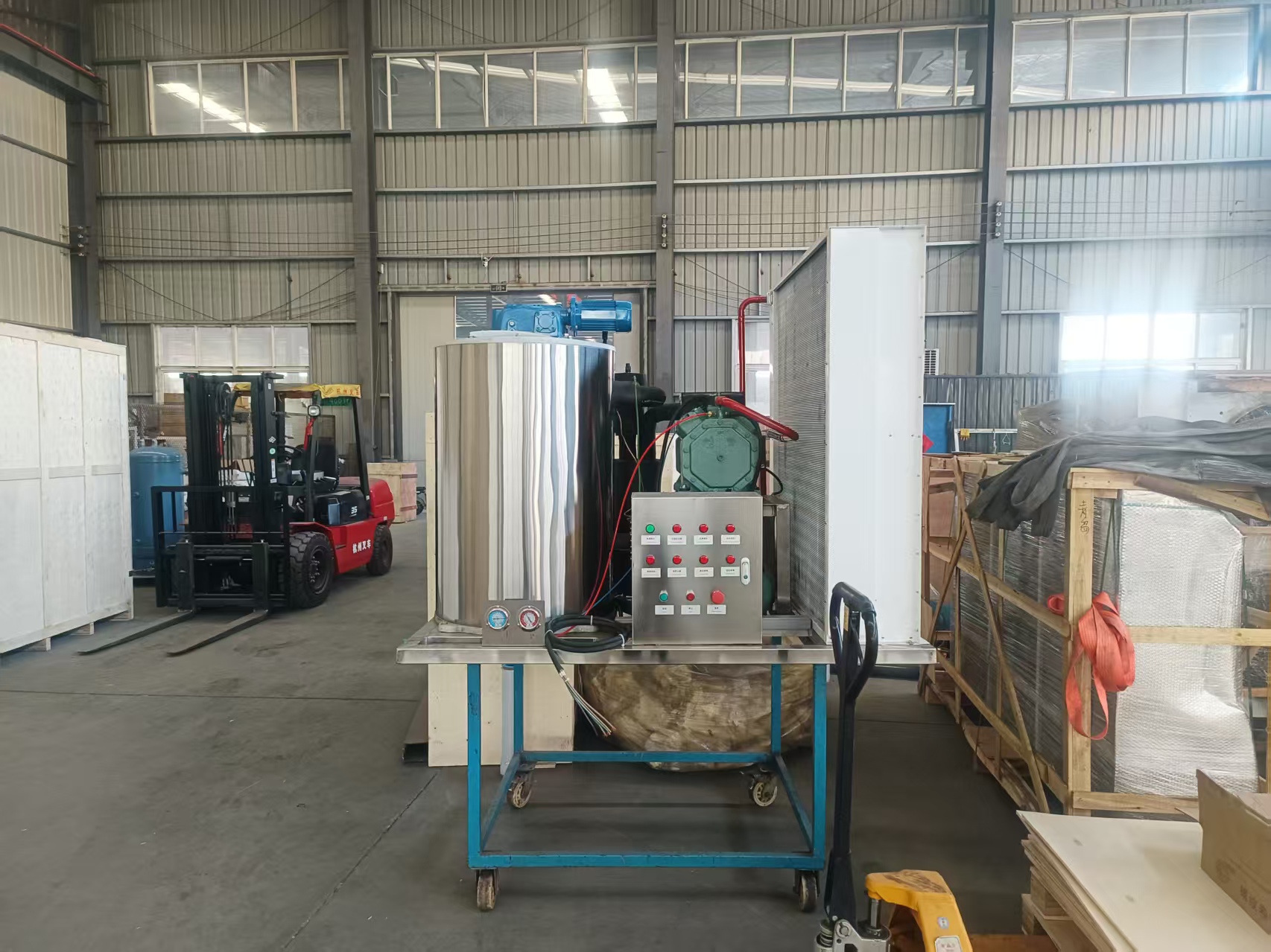 Machine à glace en écailles 5T