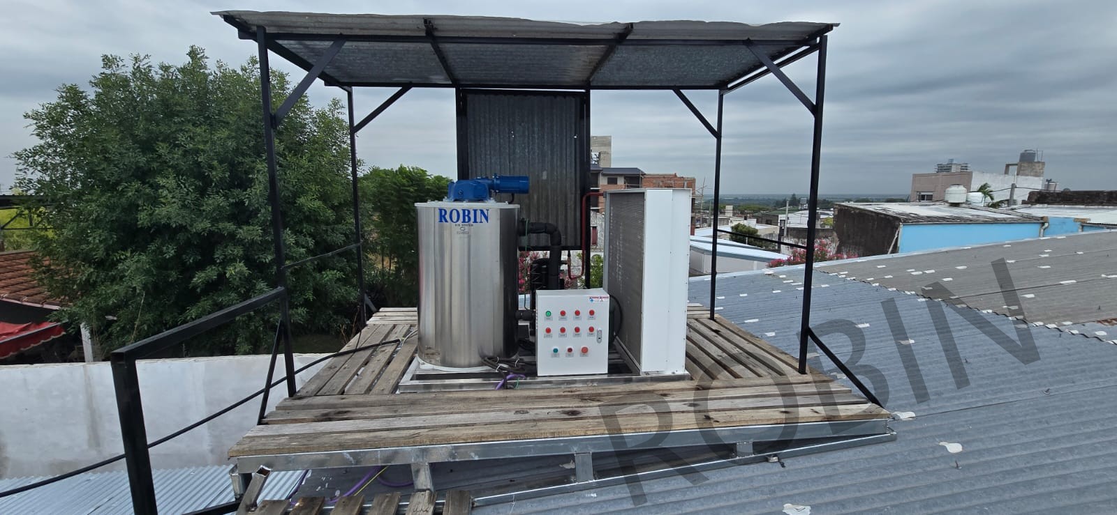 Seawater flake ice machine Seawater flake ice machine