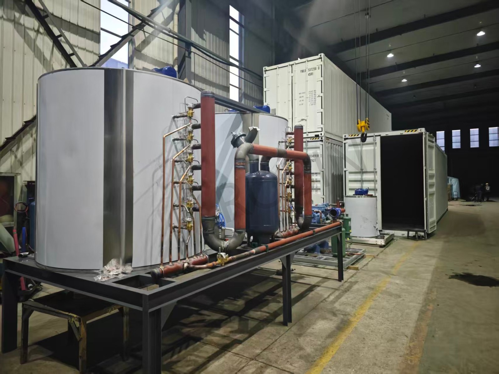 Máquina de hielo en escamas de 10 toneladas