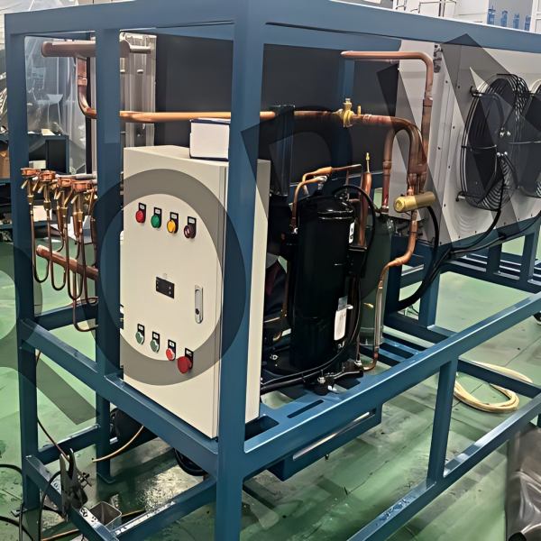 Custom 1-Ton Direct Cooling Block Ice Machine Completed for Haiti