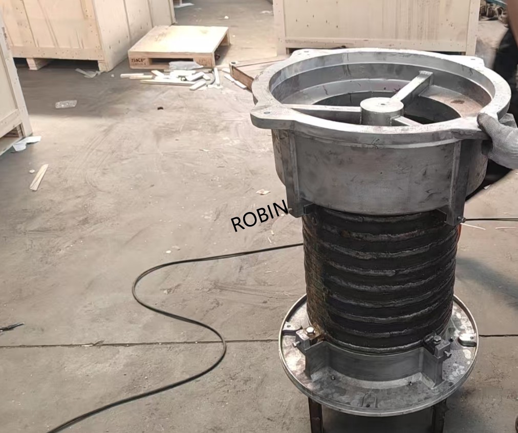Máquina de hielo en escamas para agua de mar