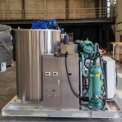 Peru Customized 10-Ton Flake Ice Machine Completed for Delivery