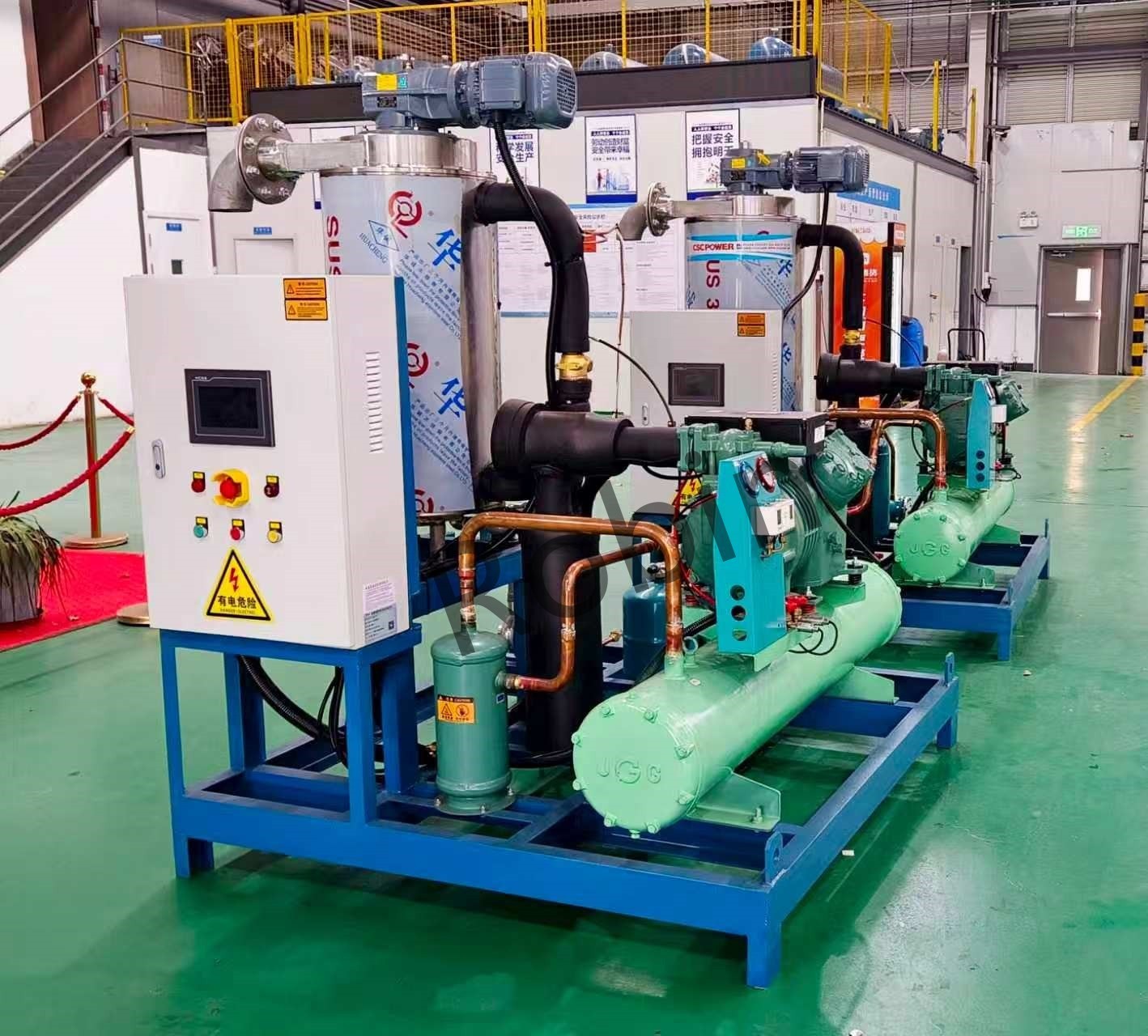 Máquina de hielo fluido 10T