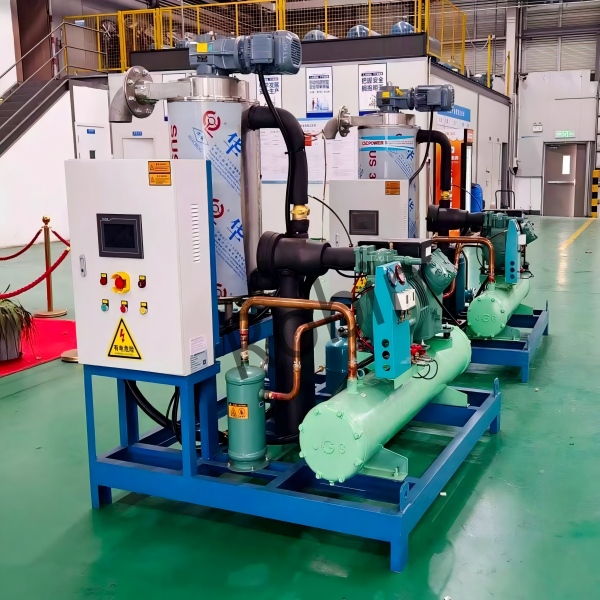 Máquina de Hielo Fluido Enfriada por Agua 10T/15T – Equipo de Hielo Fluido Eficiente y Ahorrador de Energía