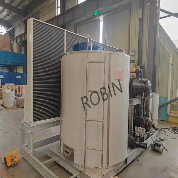 15-ton Flake Ice Machine Successfully Completed and Put into Production