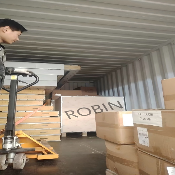 Export Success! Cube Ice Machine and Cold Storage Shipped to Grenada