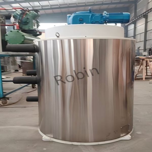5 Ton Flake Ice Machine Evaporator for Vietnam Finished Production