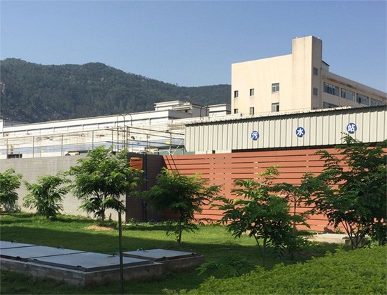 Waste water treatment station