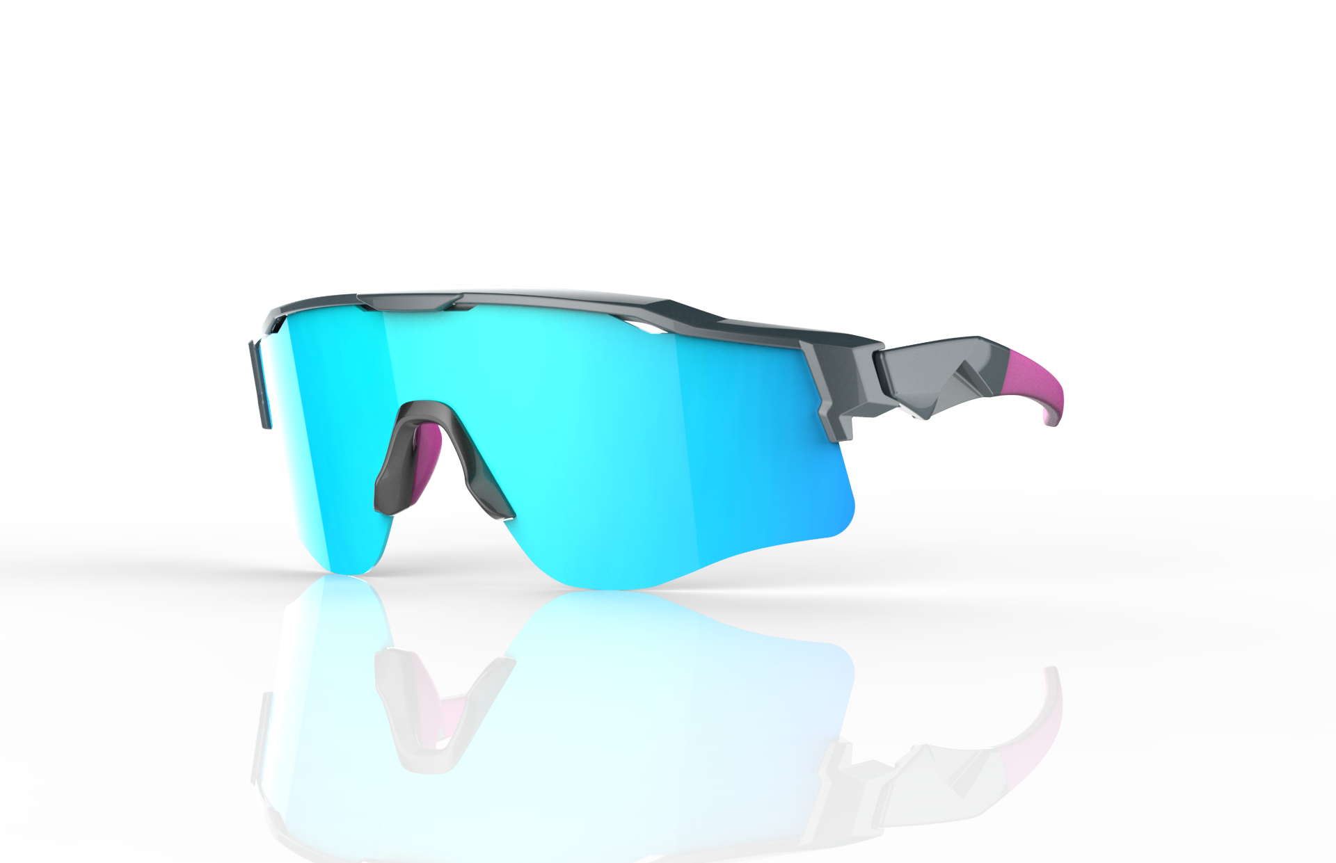 Lunettes de soleil bouclier de cyclisme 8