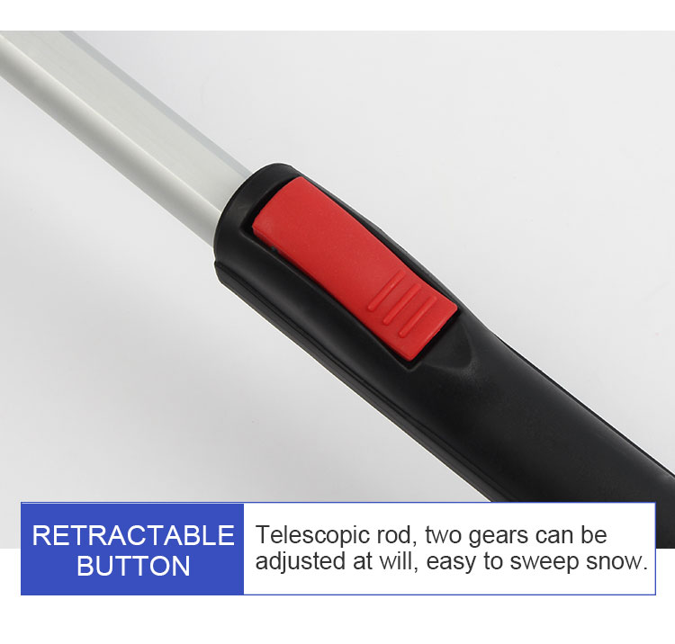 Снежная щетка с выдвижной длинной ручкой