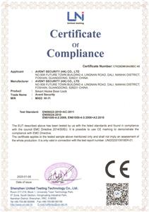 MX03 CE Certificate