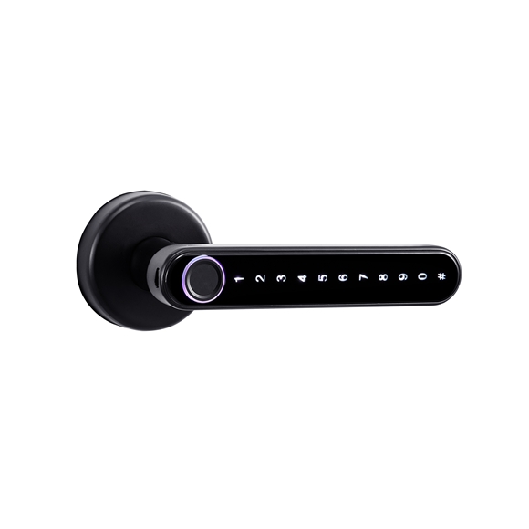 Cerradura de puerta inteligente con huella dactilar S1 con función de aplicación Bluetooth
