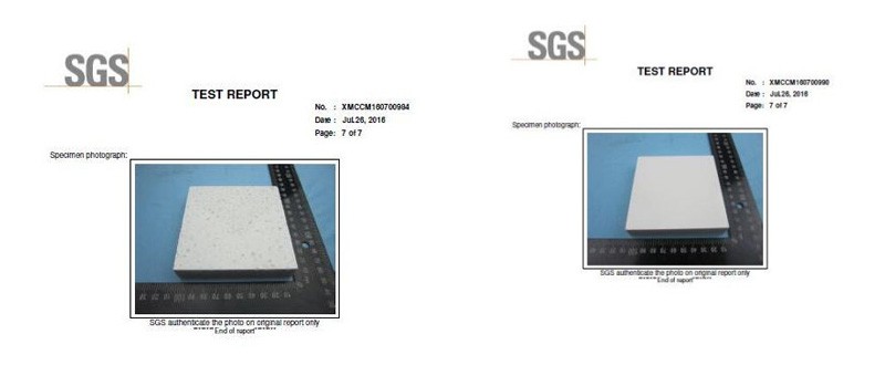 YEYANG Stone Product Quality Control