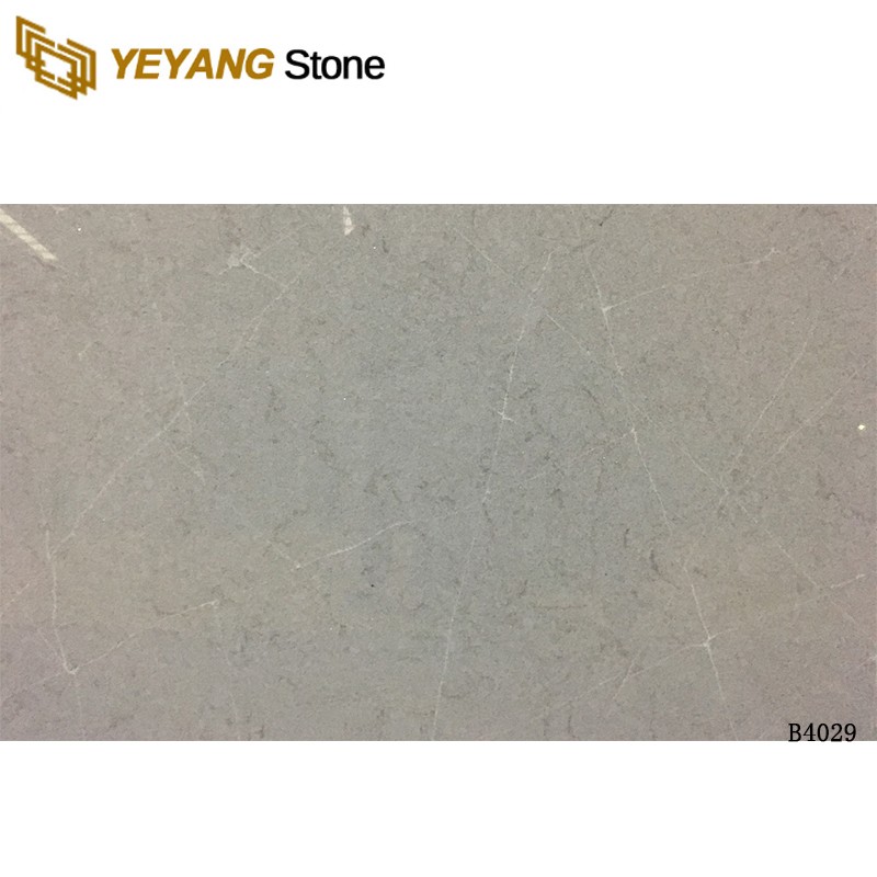 Largest Size Artificial Quartz Stone Slab From China Supplier B4029