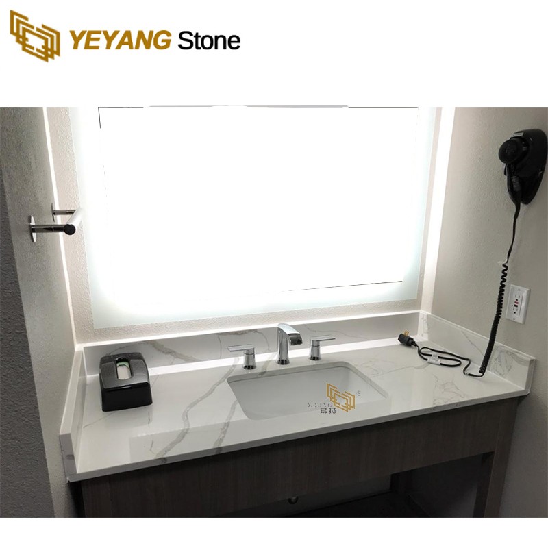 High Standard Quartz Bathroom Vanity Tops Manufacturer