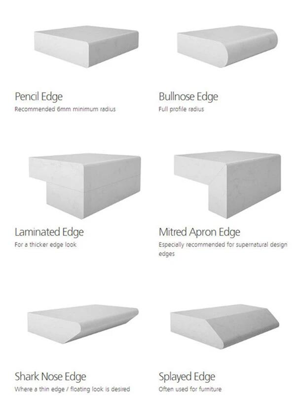 white quartz slab