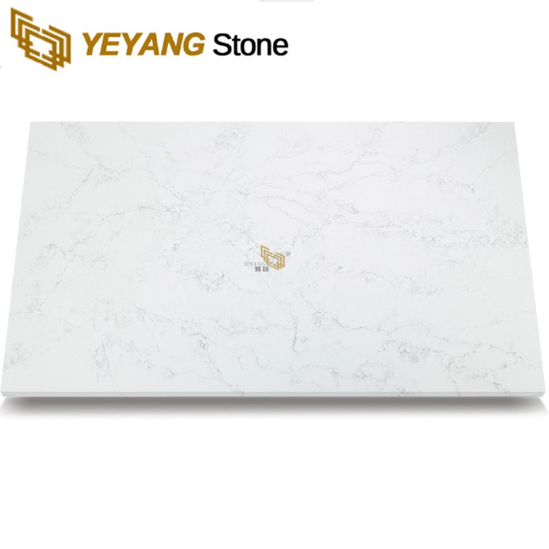 Sale Polished Marble Quartz Stone With Marble Effect Surface D2018