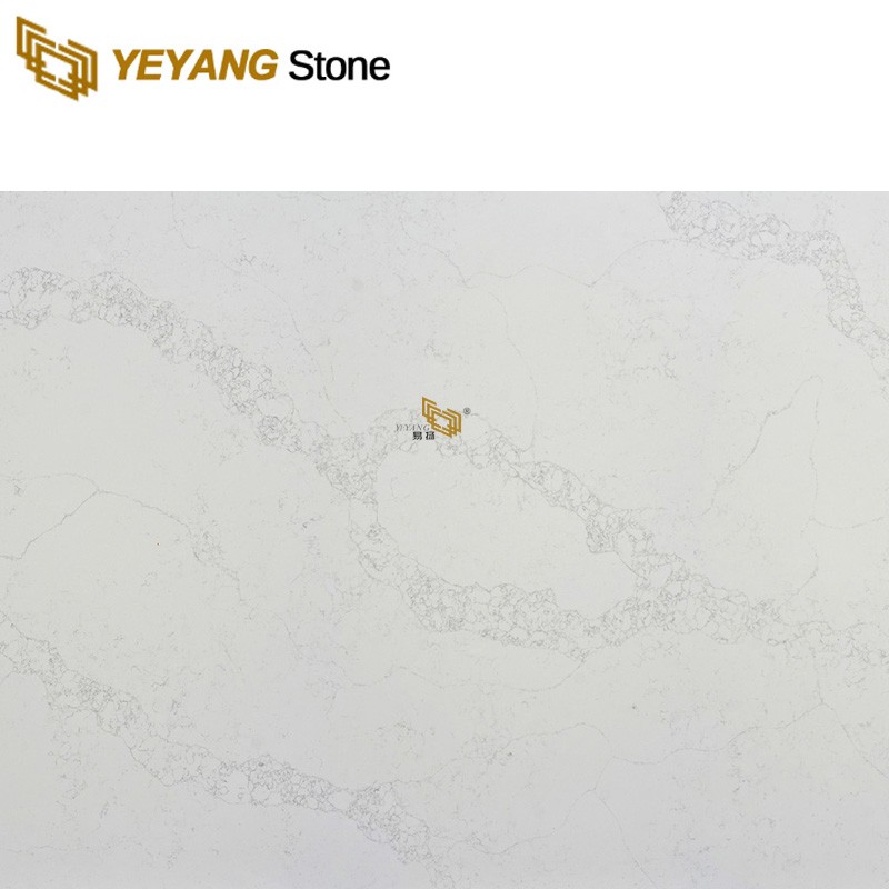 White Grey Quartz For Wall And Floor Tiles 600X600 Small Tiles Supplier