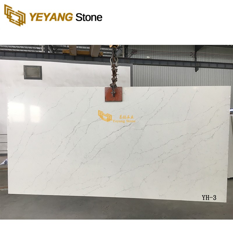 Wholesale Natural Stone Slab Quartz Countertops for Kitchen Bathroom Project -yh3