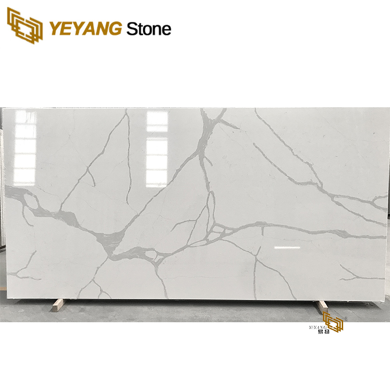 Low price artificial quartz slabs quartz island countertop nt707
