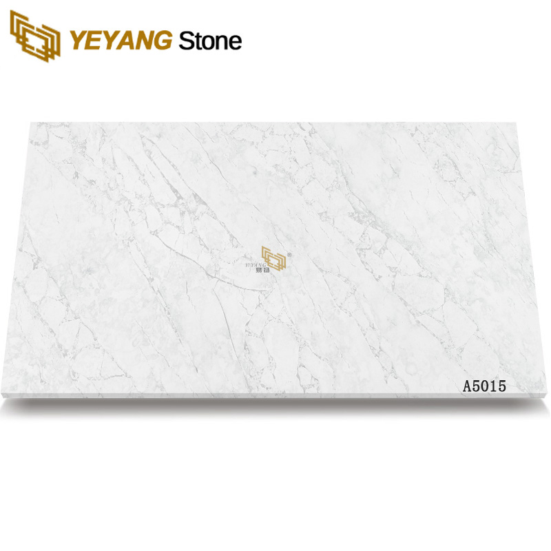 Kitchen Artificial Marble Quartz Stone for Countertop A5015