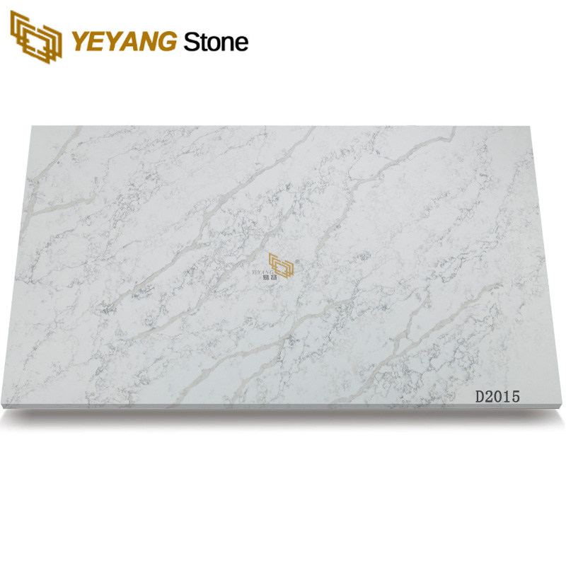 Good Quality Popular Calacatta Quartz Stone Slabs A2011