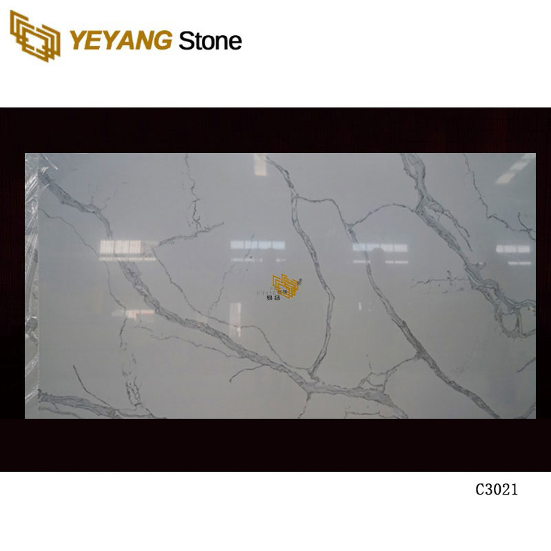 Quartz Stone Kitchen Glitter Countertops C3012