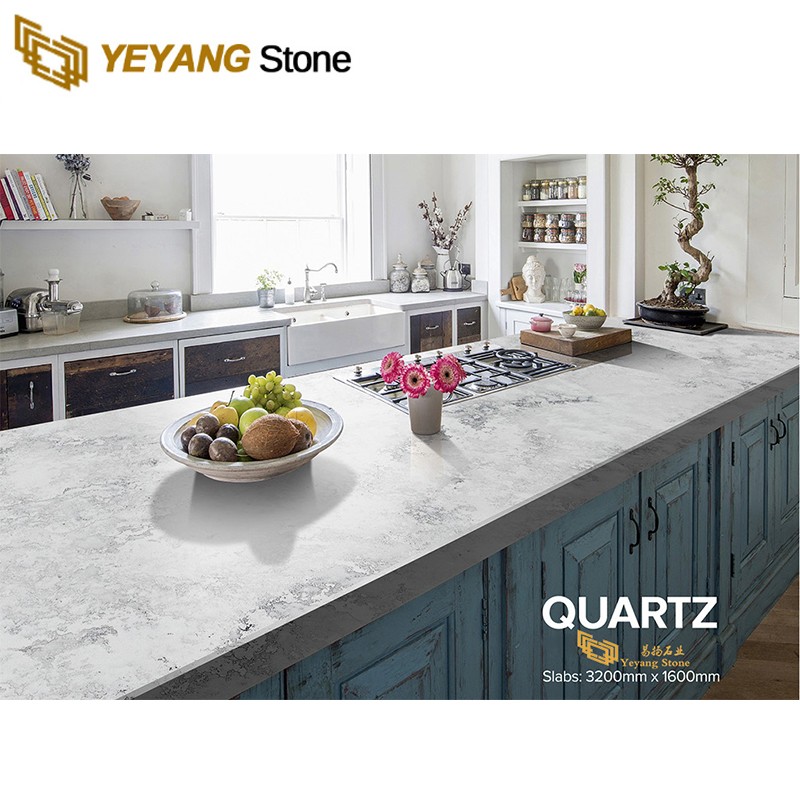 quartz kitchen top