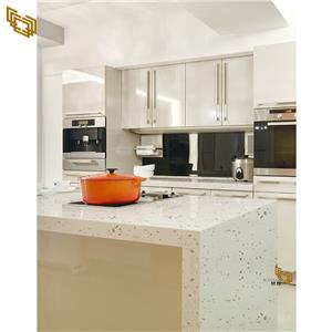 Multi-Color With Large Grain Quartz Stone for Kitchen Countertop