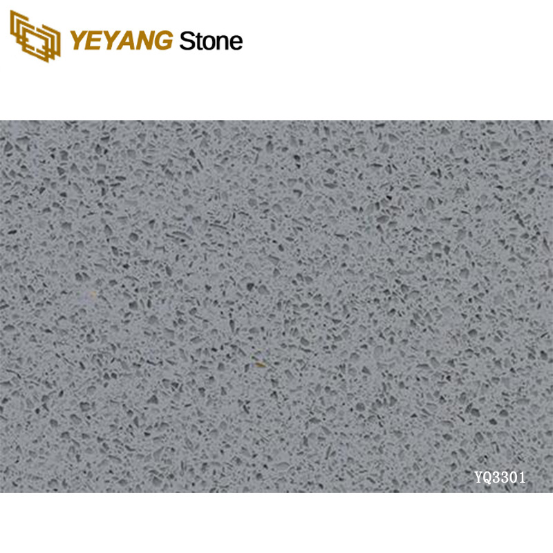 Supply grey quartz floor tiles artificial stone tiles