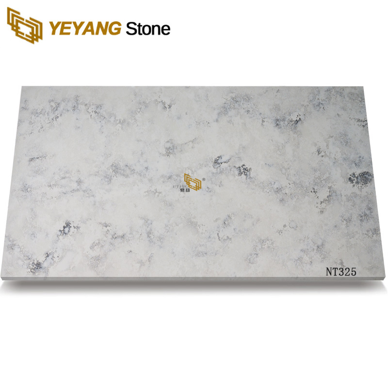 Calacatta Grey Artificial Quartz Stone Quartz Slabs NT325