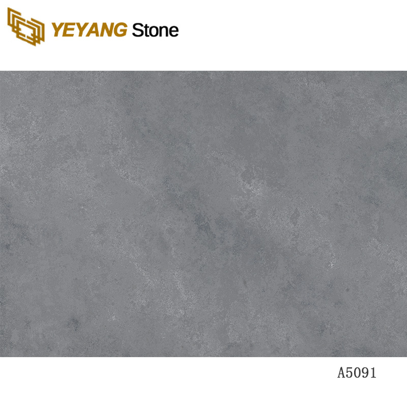 grey quartz slab