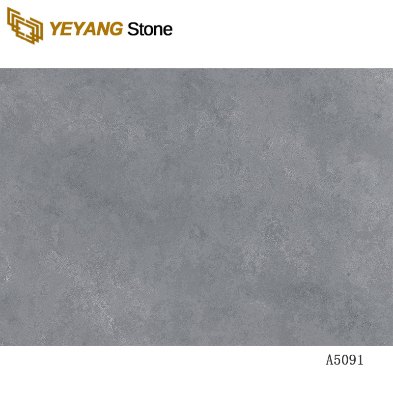 Calacatta Grey Quartz Stone Kitchentop Countertops Slab A5091