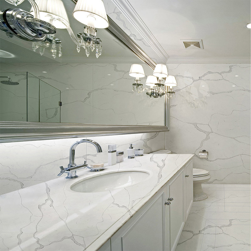 calacatta quartz countertop