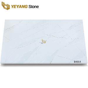 Ny produkt kvartsytprodukter konstgjord marmorplatta B4054