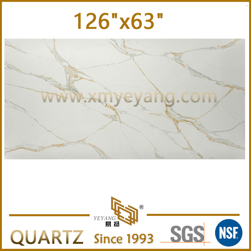 Calacatta Capri Quartz Slab