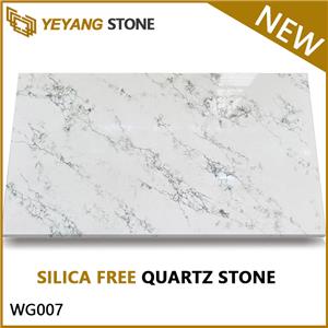 Pietra di quarzo senza silice Calacatta Series Big Slab WG007