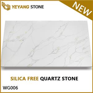 Silica Free Engineered Stone, Zero Silica Quartz Slabs WG006