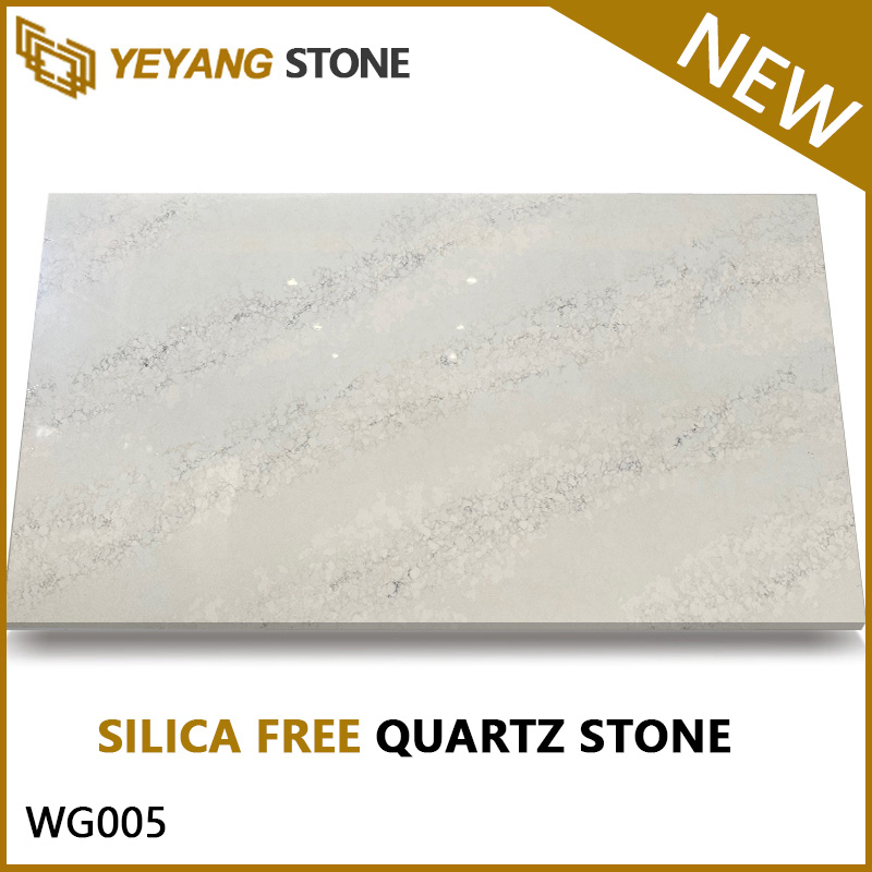 Cristaline Silica Free Quartz Slab WG005