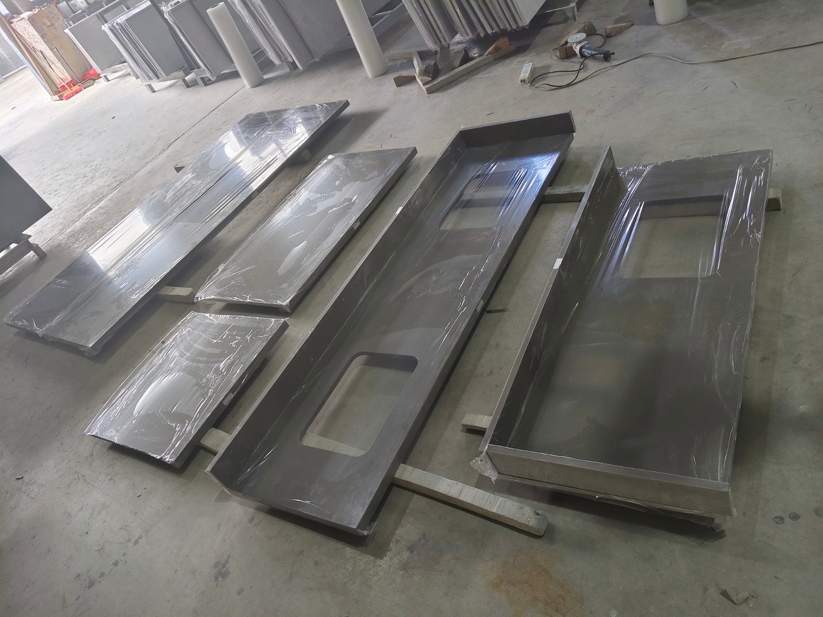 Grey Quartz Slabs