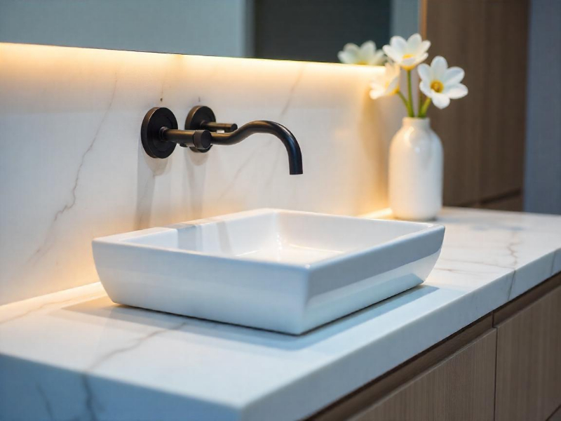 2025 Bathroom Quartz Countertop Trends