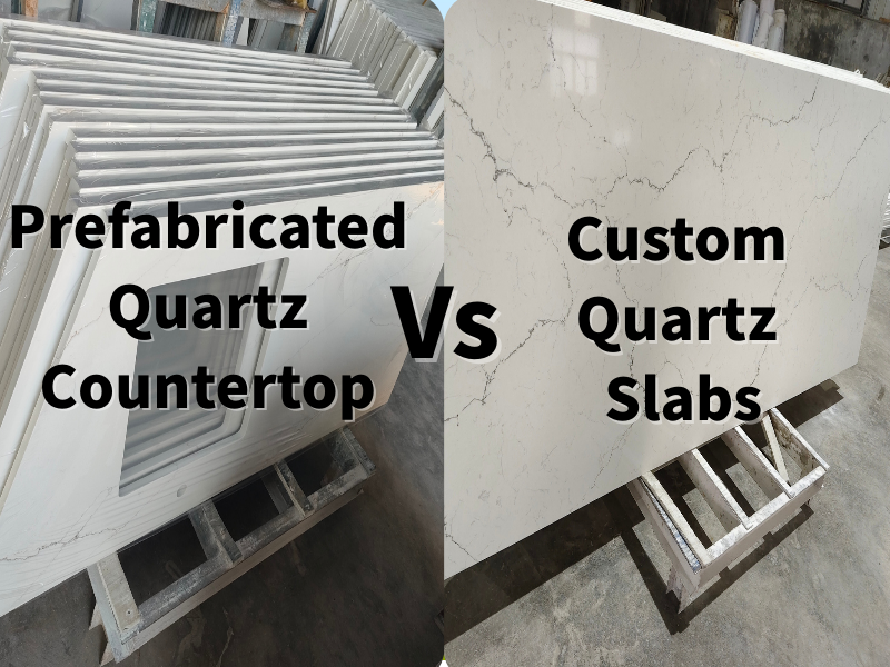 prefabricated quartz countertop