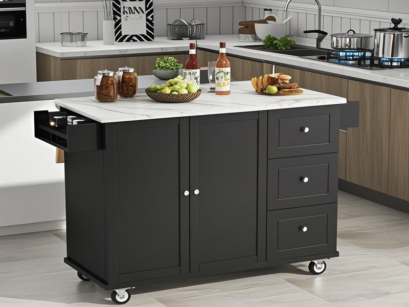 4 Key Tips for Customizing Quartz Countertops for a Mobile Kitchen Island