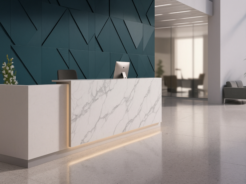 quartz work top